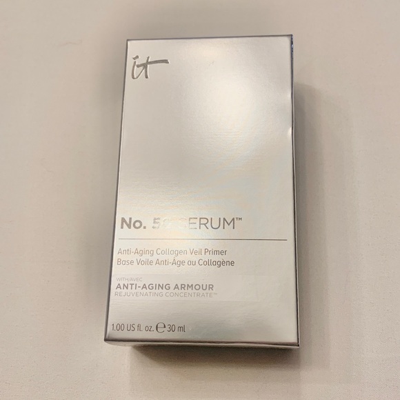 It Cosmetics No 50 Serum Anti Aging Smoothing Serum Primer Collagen Veil Primer - Picture 2 of 5